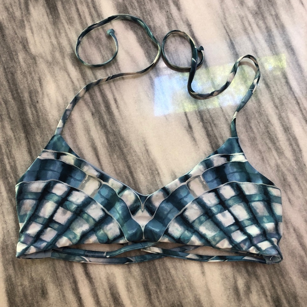 Mara Hoffman bikini halter top
